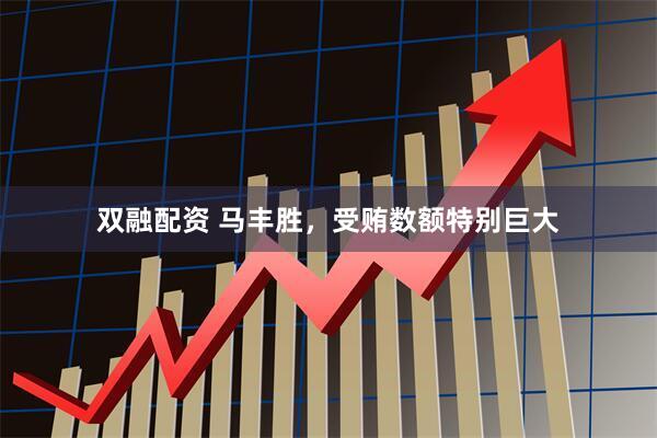 双融配资 马丰胜，受贿数额特别巨大